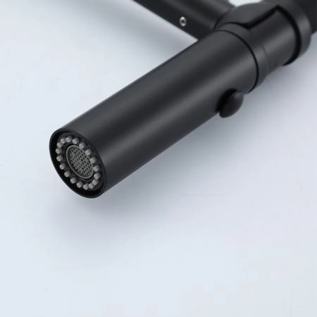 Смеситель GAPPO G4098-26 для кухни с гибким изливом, черный