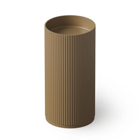 Dea Design Pedestal Basin Раковина напольная d450хh90см, цвет: dark camel