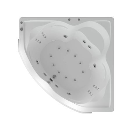 Ванна АКВАТЕК Сириус 164х164 НМ (пневматика)