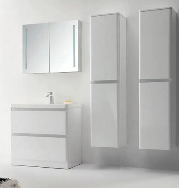 Зеркальный шкаф BelBagno SPC-2A-DL-BL-900 90 см