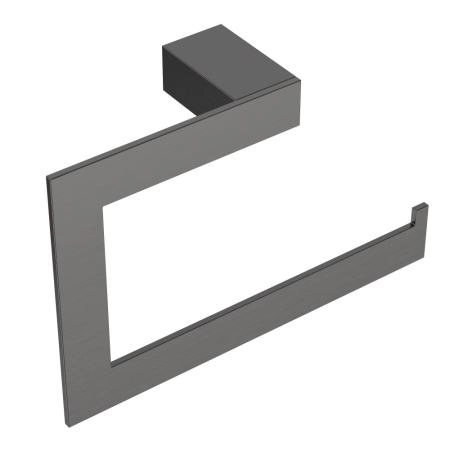 Полотенцедержатель Boheme кольцо Qubic Gun Metal 10725-GM