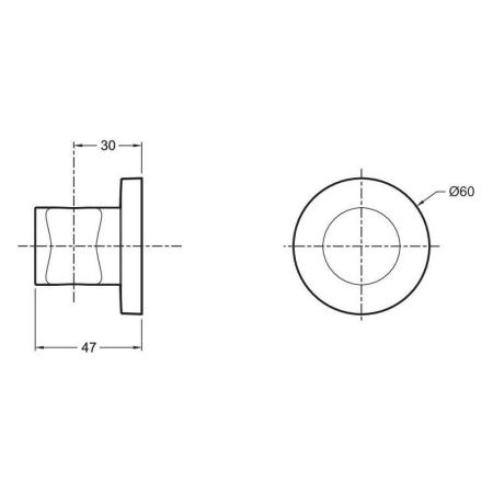 Держатель ручного душа Jacob Delafon MODULO 8466D-CP хром