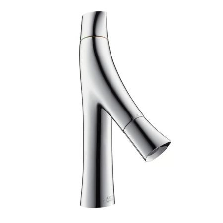 AX Starck Organic Cмеситель для раковины 80, на 1 отв., излив 116мм, с 2 рукоятками, без донного клапана, цвет: хром