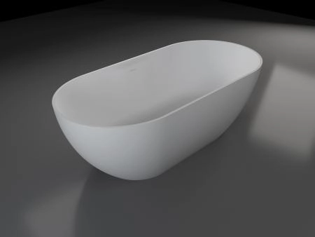 Ванна Vincea VBT-4S04MW 1700х800х560 Solid Surface белый матовый