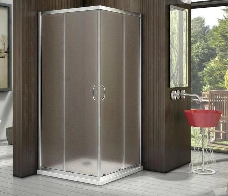 Душевой угол GOOD DOOR Latte CR-100-G-WE 100x100 см