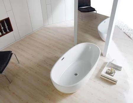 Ванна акриловая Azario Leeds 169x85 свободностоящая (LEE17085)