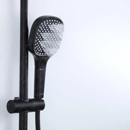 Душевая система GAPPO G2495-16 с термостатом, черный