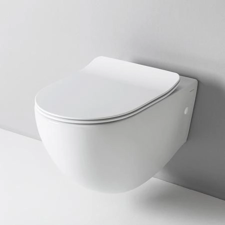 Artceram FILE 2.0 Унитаз подвесной  безободковый 52х36см, с крепежом, цвет: белый
