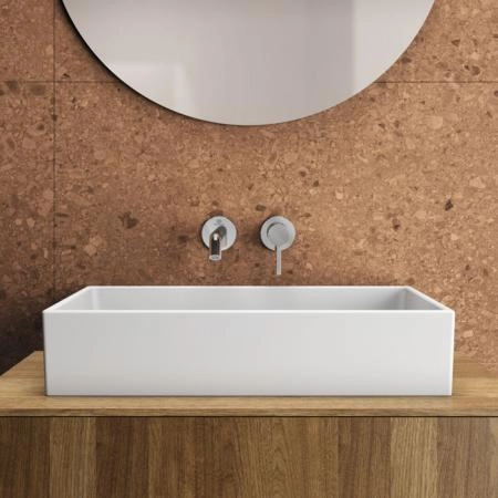 Ideal Standard Extra Раковина 60х40хh12.5см., накладная, без отв., без перелива, с крепежом, цвет: белый глянец