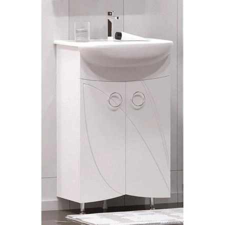 Тумба под раковину Corozo Ультра Флора 55 NEW