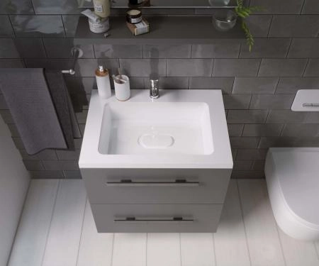 Раковина Uperwood Modul 65 см, прямоугольная