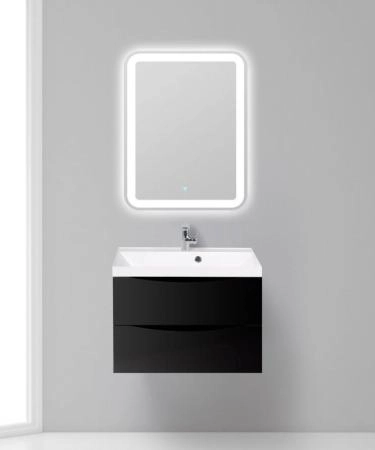 Тумба под раковину Belbagno MARINO Rovere Bianco подвесная 700x450x500 MARINO-700-2C-SO-WO-P