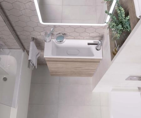 Раковина Uperwood Modul 60 см, прямоугольная