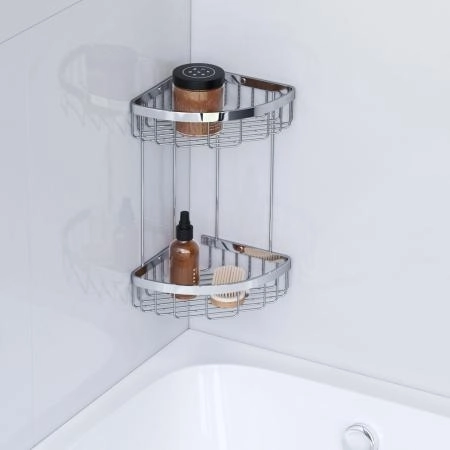 Корзина для душа AM.PM Sense L A7452200 хром 30 см