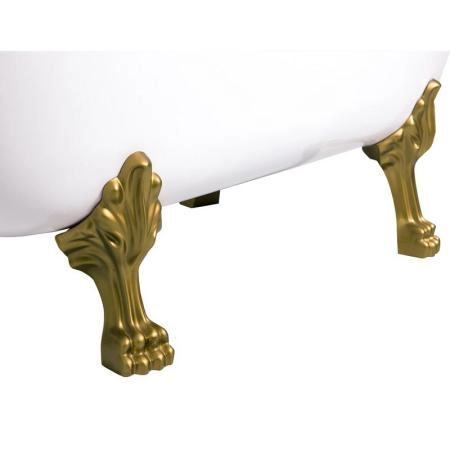 Ванна AquaStone Скарлет ножки бронза 170х80 иск. камень