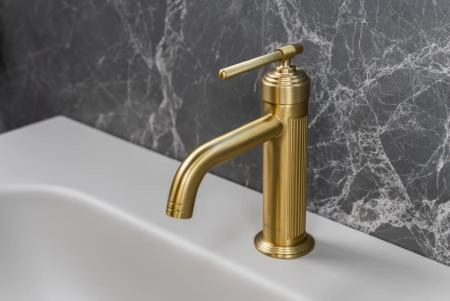Смеситель для умывальника Boheme ETERNA MATT GOLD 171-MG