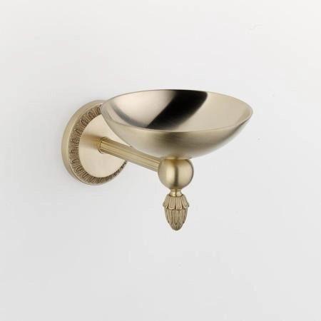 THG Malmaison Metal Мыльница металлическая, подвесная, цвет: Soft matt gold