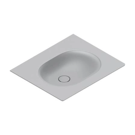 Catalano Sfera Раковина консоль 60x50см, без отв., цвет: Cemento Satinato