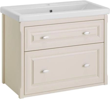 Тумба Кастелло 100 ASB Woodline Благородный Бежевый без раковины