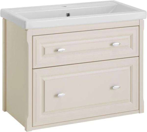 Тумба Кастелло 100 ASB Woodline Благородный Бежевый без раковины