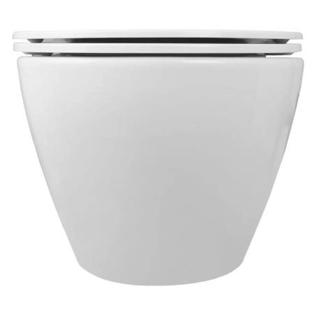 Унитазы Azario Унитаз подвесной безободковый Azario Grado AZ-0046 SP с крышкой микролифт