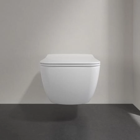 Унитаз подвесной Villeroy & Boch Venticello DirectFlush (4611RL01) микролифт SlimSeat Line
