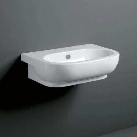 SIMAS E-LINE Раковина 650*480мм с одним намеченным отверстием подвесная, белый