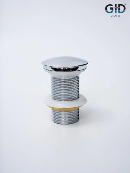 Донный клапан Gid без перелива Ch100 73302K хром 7x7x10