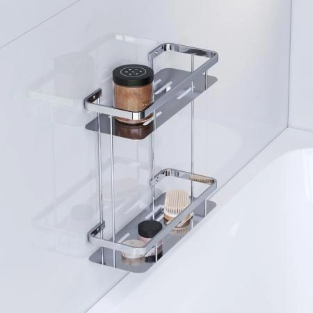 Полка для душа AM.PM Sense L A7453200 хром 34 см