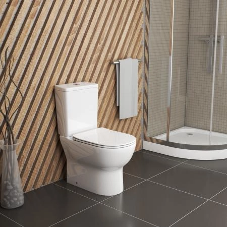 Унитаз Grossman GR-4448S (680*390*790) напольный с тонкой крышкой