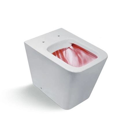 Унитаз CeramaLux NS-3170 54 см приставной безободковый микролифт