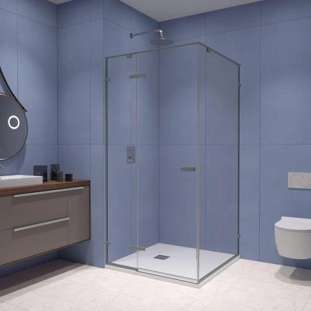Душевой уголок RGW SV-030Gg Stilvoll 100x100 Серый прозрачное