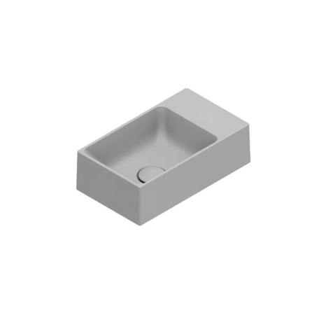 Catalano Premium Раковина 40x23см, без отв., цвет: Cemento Satinato