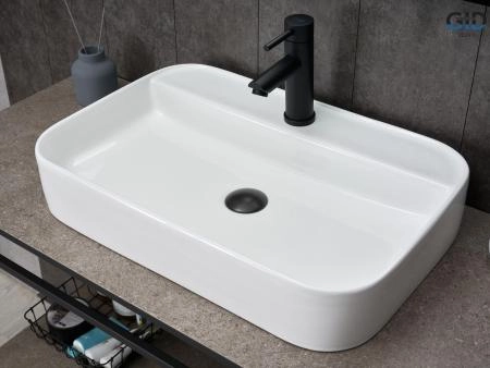 Раковина Gid N9660 на столешницу 60 Белый