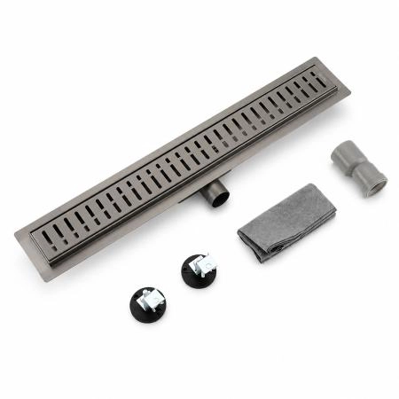 Душевой лоток GAPPO G86007-39, оружейная сталь