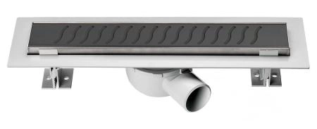 Душевой лоток Vincea SAY OPTIMA 601.80.B.M.S.BUK, 80 см, матовый черный