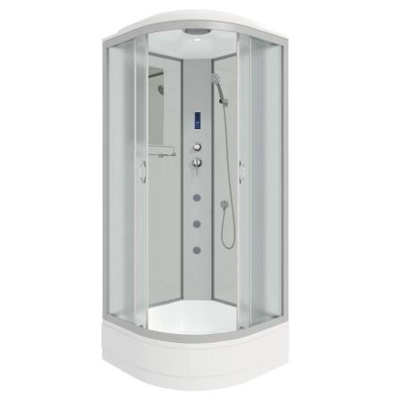 Душевая кабина Niagara NG-3302-14F 1000х1000х2150 средний поддон 26см стекло матовое