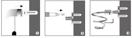 Держатель фена WasserKraft K-1080 хром