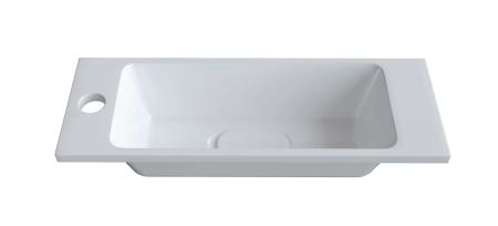 Раковина Uperwood Modul 60 см, прямоугольная