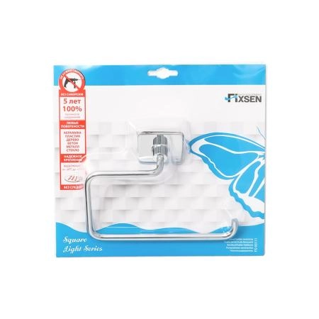 Полотенцедержатель FIXSEN SQUARE FX-93111, хром