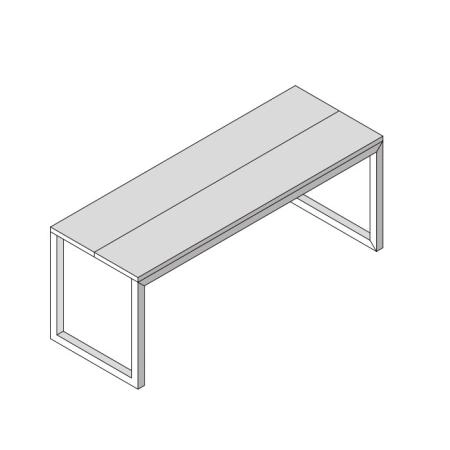 Eﬀegibi Logica Скамейка 114x41x45см, конструкция из алюминия, сиденье из ламинированного керамогранита толщ. 3.5 мм и закаленного стекла толщ. 15 мм, цвет: sand