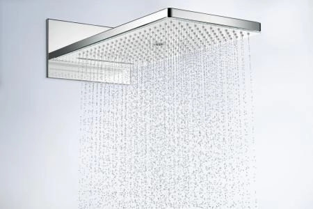 Верхний душ Hansgrohe Rainmaker Select 24001400 580x260 3jet, для (01800180) хром/белый