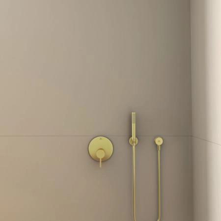 Ideal Standard Joy Смеситель для душа, встраиваемый, цвет: PVD Brushed Gold (Шлифованное Золото)