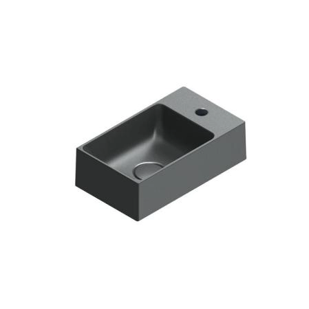 Catalano Premium Раковина 40x23см, с 1 отв., цвет: черный матовый
