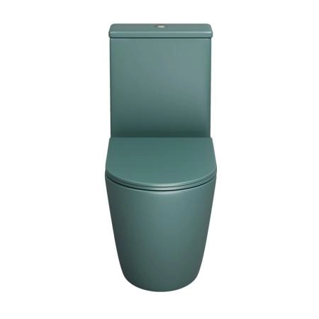 Унитаз Grossman GR-4480OLMS Color (620*365*810) ЗЕЛЕНЫЙ МАТОВЫЙ напольный Безободковый
