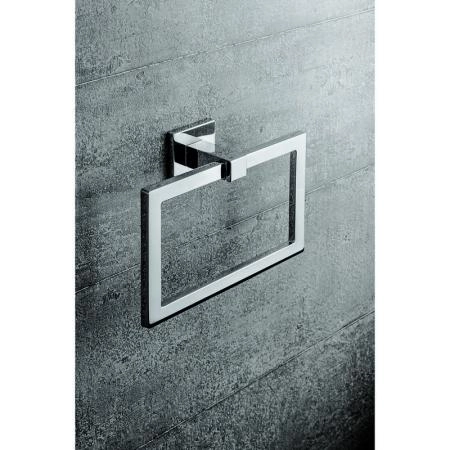 Полотенцедержатель Colombo Basic Q B3731 прямоуг. 19,4x13,7см, хром