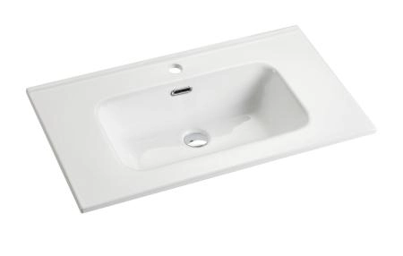 Раковина Gid 9060s 71155 встраиваемая сверху белая 61x46.5x17