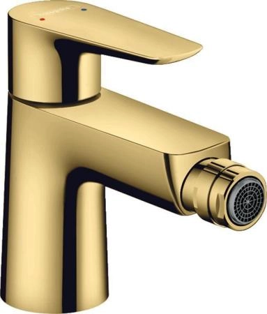 Hansgrohe 71720990 Talis E Cмеситель для биде, со сливным гарнитуром, полированное золото