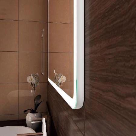 Зеркало Континент Demure medium 1200x700 ЗЛП293 с подсветкой