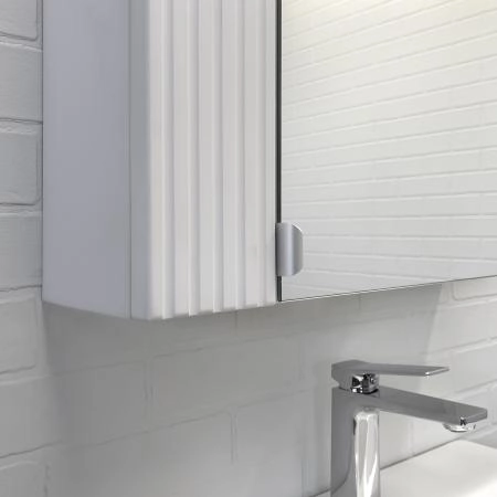 Зеркало-шкаф Comforty Лима-60 00-00019426 белый матовый